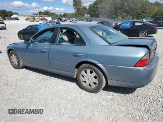 2004 Lincoln LS Luxury with VIN 1LNHM86S84Y688198, listed as a Copart auction lot 75727414 with 188,528 mi miles and Salvage Title. Bid and sale history available at DreamBid. Image 2.