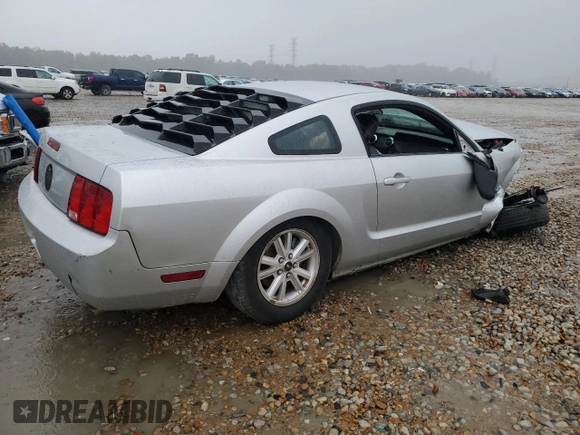 2009 Ford Mustang with VIN 1ZVHT80NX95110135, listed as a Copart auction lot 45482985 with Not provided miles and Salvage title. Bid and sale history available at DreamBid. Image 3.