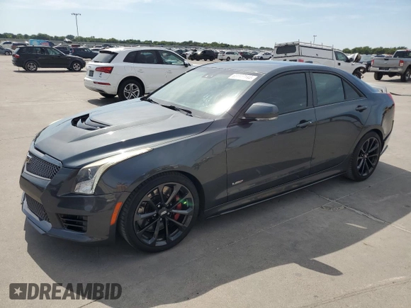 2017 Cadillac ATS-V z VIN 1G6AN5RY8H0188681, wystawiony jako Copart lot #68009144 z przebiegiem 54 029 mil mil oraz Czysty tytuł • Clean title. Historia ofert i sprzedaży dostępna na DreamBid. Obrazek 1.