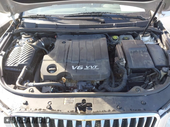 2013 Buick LaCrosse Leather with VIN 1G4GC5E35DF201994, listed as a IAAI auction lot 41585561 with 144,414 mi miles. Bid and sale history available at carsss.com. Image 10.