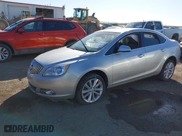 2015 Buick Verano with VIN 1G4PP5SK7F4209853, listed as a IAAI auction lot 41805376 with 157,802 mi miles. Bid and sale history available at carsss.com. Image 2.