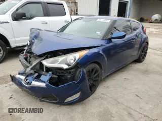 2016 Hyundai Veloster with VIN KMHTC6AD7GU283374, listed as a Copart auction lot 39113943 with 86,274 mi miles. Bid and sale history available at carsss.com. Image 1.