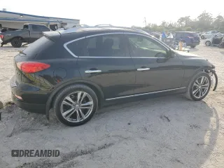 2013 Infiniti EX with VIN JN1BJ0HR6DM481947, listed as a Copart auction lot 43154585 with 47,770 mi miles and Salvage Title. Bid and sale history available at DreamBid. Image 3.