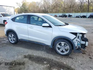 2021 Honda HR-V LX with VIN 3CZRU5H36MM734839, listed as a Copart auction lot 49381435 with 72,264 mi miles and Salvage Title. Bid and sale history available at carsss.com. Image 4.