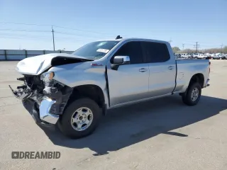 2019 Chevrolet Silverado 1500 LT with VIN 1GCUYDED1KZ241027, listed as a Copart auction lot 51281765 with 99,855 mi miles and Salvage Title. Bid and sale history available at carsss.com. Image 1.