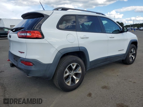 2014 Jeep Cherokee Trailhawk with VIN 1C4PJMBS5EW111360, listed as a Copart auction lot 65607975 with 139,642 mi miles and Clean title. Bid and sale history available at DreamBid. Image 3.