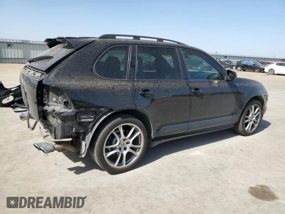 2008 Porsche Cayenne GTS with VIN WP1AD29P58LA74673, listed as a Copart auction lot 49393845 with 136,785 mi miles and Salvage title. Bid and sale history available at DreamBid. Image 3.