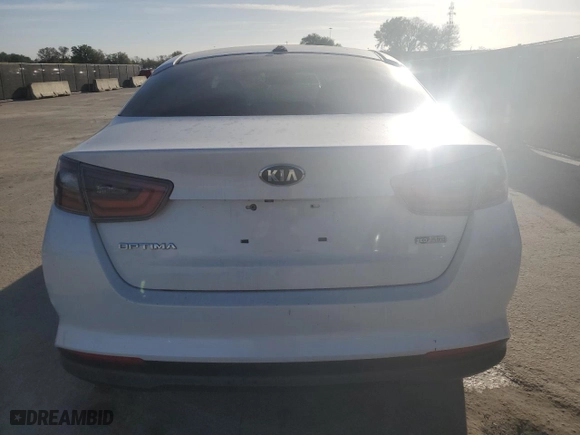 2014 Kia Optima Hybrid LX with VIN KNAGM4AD4E5065114, listed as a Copart auction lot 47308775 with 154,642 mi miles and Clean Title. Bid and sale history available at carsss.com. Image 6.