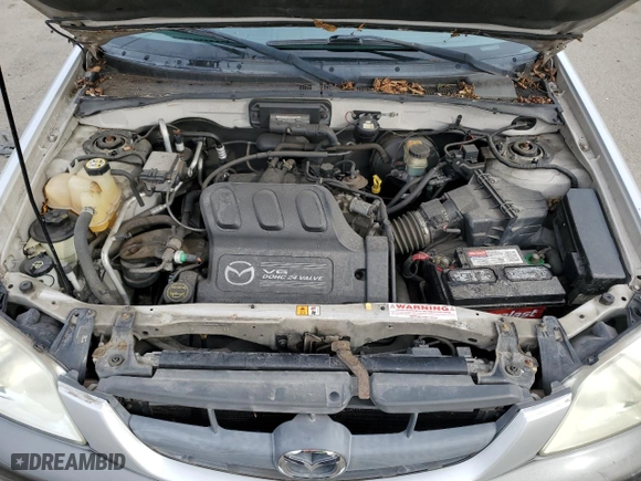 2003 Mazda Tribute LX with VIN 4F2YZ94133KM23549, listed as a Copart auction lot 45856455 with 34,753 mi miles and Clean Title. Bid and sale history available at carsss.com. Image 12.
