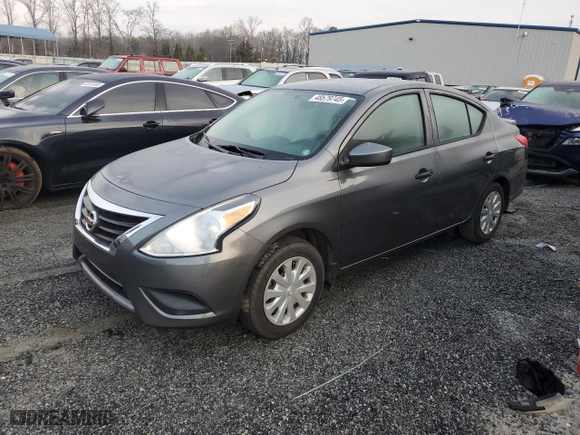 2019 Nissan Versa Sedan SV with VIN 3N1CN7AP1KL834192, listed as a Copart auction lot 48579745 with 101,630 mi miles and Salvage Title. Bid and sale history available at carsss.com. Image 1.