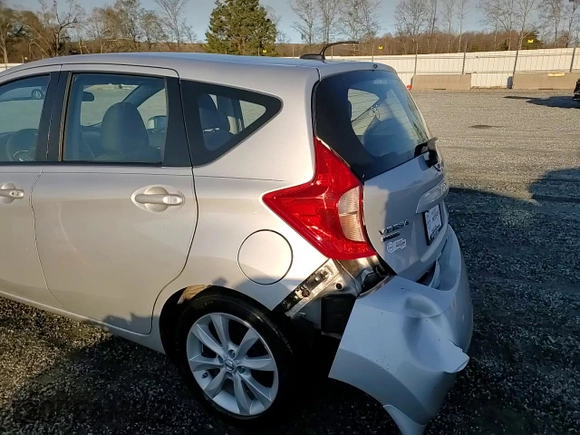 2014 Nissan Note S Plus with VIN 3N1CE2CP4EL420070, listed as a Copart auction lot 49951405 with 95,084 mi miles and Salvage Title. Bid and sale history available at DreamBid. Image 13.