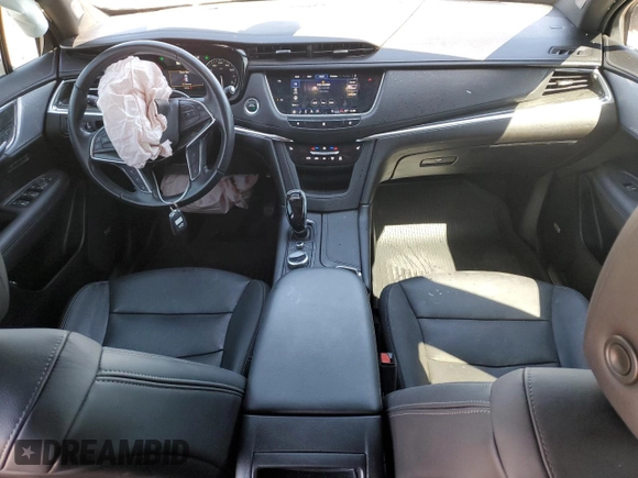 2021 Cadillac XT5 FWD Premium Luxury with VIN 1GYKNCRS9MZ186536, listed as a Copart auction lot 49745915 with 28,321 mi miles and Salvage Title. Bid and sale history available at carsss.com. Image 8.