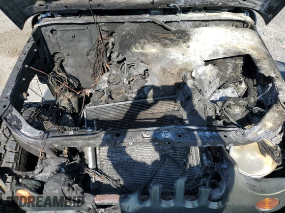 2008 Jeep Wrangler Unlimited Sahara with VIN 1J4GA59138L616722, listed as a Copart auction lot 54162835 with Not Provided miles and Salvage Title. Bid and sale history available at DreamBid. Image 11.