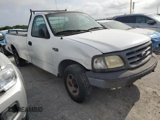 2003 Ford F-150 XL with VIN 1FTRF17283NB25287, listed as a Copart auction lot 52741355 with 177,156 mi miles and Clean Title. Bid and sale history available at DreamBid. Image 4.