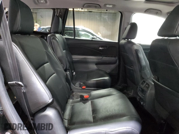 2021 Honda Pilot Elite with VIN 5FNYF6H05MB005324, listed as a Copart auction lot 82866734 with 126,630 mi miles and Salvage Title. Bid and sale history available at DreamBid. Image 11.