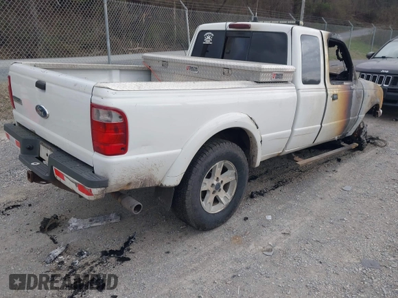 2004 Ford Ranger XL Fleet with VIN 1FTZR45E14PA73366, listed as a IAAI auction lot 41845559 with 1 mi miles. Bid and sale history available at carsss.com. Image 4.