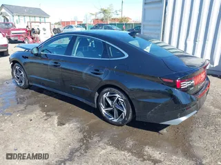2024 Hyundai Sonata SEL with VIN KMHL14JA4RA353594, listed as a IAAI auction lot 41772726 with 12,643 mi miles. Bid and sale history available at carsss.com. Image 3.
