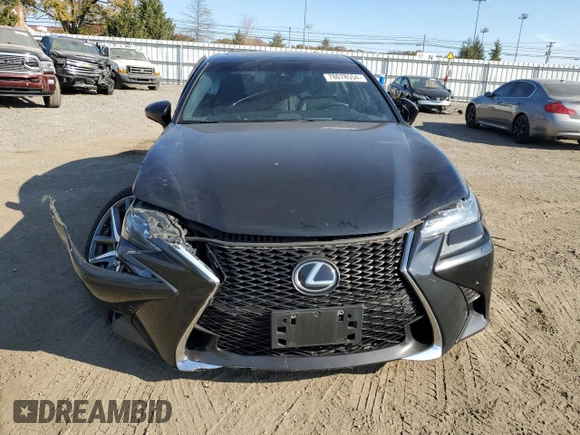 2017 Lexus GS with VIN JTHCZ1BL0HA005283, listed as a Copart auction lot 78078554 with 48,151 mi miles and Salvage Title. Bid and sale history available at carsss.com. Image 5.