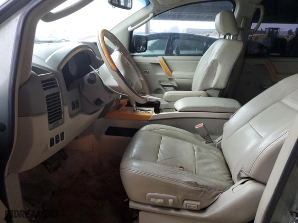 2006 Infiniti QX56 with VIN 5N3AA08C66N803670, listed as a Copart auction lot 43439515 with 204,677 mi miles and Salvage Title. Bid and sale history available at carsss.com. Image 7.