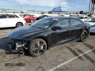 2024 Lucid Air Touring with VIN 50EA1TEAXRA005987, listed as a Copart auction lot 81378954 with 0 mi miles and Salvage Title. Bid and sale history available at carsss.com. Image 1.