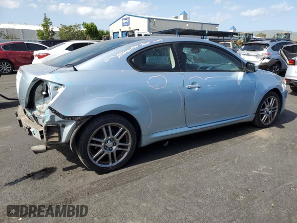 2007 Scion tC Spec with VIN JTKDE167270167234, listed as a Copart auction lot 53991915 with 157,207 mi miles and Salvage Title. Bid and sale history available at carsss.com. Image 3.