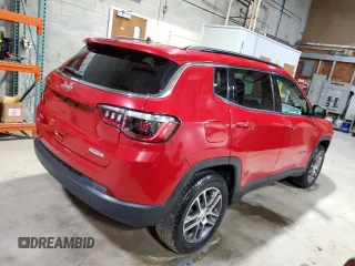 2020 Jeep Compass Latitude with VIN 3C4NJDBBXLT240866, listed as a Copart auction lot 44409585 with 78,356 mi miles and Clean Title. Bid and sale history available at DreamBid. Image 3.
