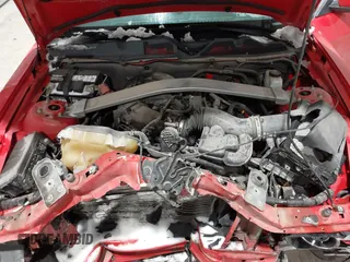2014 Ford Mustang V6 with VIN 1ZVBP8EM1E5272367, listed as a IAAI auction lot 41543598 with 76,847 mi miles. Bid and sale history available at carsss.com. Image 10.