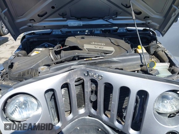 2016 Jeep Wrangler Sport with VIN 1C4AJWAG8GL151872, listed as a IAAI auction lot 41749717 with 118,845 mi miles and . Bid and sale history available at carsss.com. Image 10.