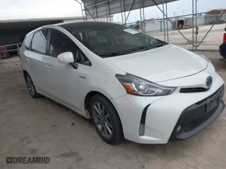2017 Toyota Prius v Two with VIN JTDZN3EU0HJ071095, listed as a IAAI auction lot 41567524 with 46,892 mi miles. Bid and sale history available at carsss.com. Image 1.
