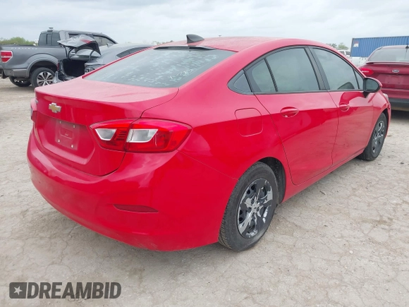 2017 Chevrolet Cruze LS with VIN 1G1BC5SM5H7172064, listed as a IAAI auction lot 41877435 with 84,058 mi miles and . Bid and sale history available at DreamBid. Image 4.