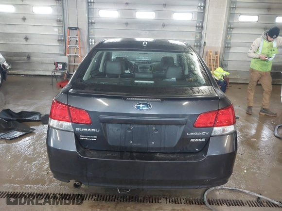 2011 Subaru Legacy 2.5i Ltd Pwr Moon with VIN 4S3BMBK66B3219038, listed as a IAAI auction lot 41858978 with 128,747 mi miles. Bid and sale history available at carsss.com. Image 17.