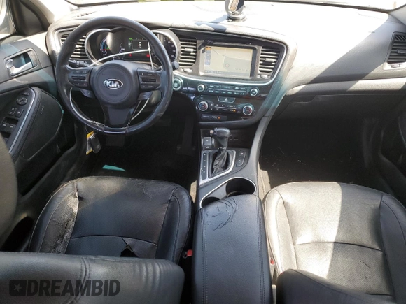 2014 Kia Optima EX with VIN KNAGN4AD2E5076481, listed as a Copart auction lot 57129645 with 134,641 mi miles and Clean title. Bid and sale history available at DreamBid. Image 8.