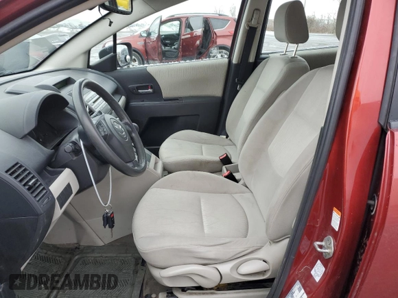 2008 Mazda 5 Sport with VIN JM1CR293780324716, listed as a Copart auction lot 87047754 with Not Provided miles and Non Repairable. Bid and sale history available at carsss.com. Image 7.