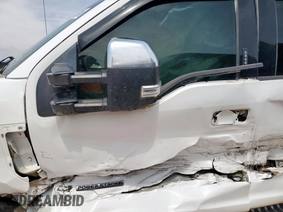 2017 Ford F-350 Lariat with VIN 1FT8W3DT8HEC08097, listed as a Copart auction lot 57352915 with 169,704 mi miles and Salvage title. Bid and sale history available at DreamBid. Image 7.