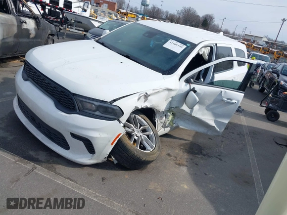 2022 Dodge Durango GT with VIN 1C4RDJDG1NC182712, listed as a IAAI auction lot 41468190 with 115,903 mi miles and . Bid and sale history available at DreamBid. Image 2.
