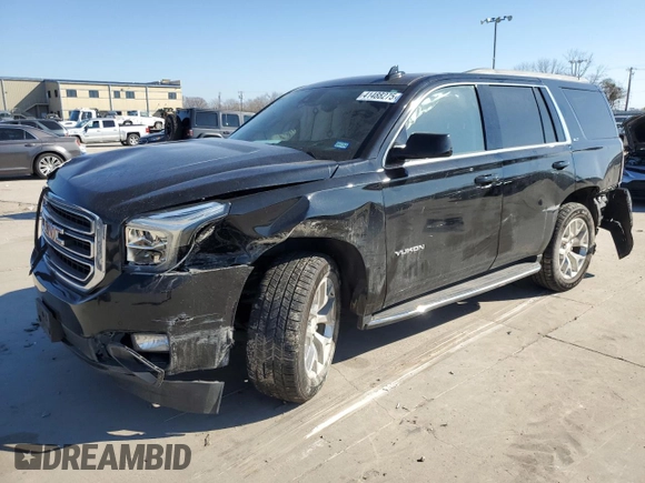 2020 GMC Yukon SLT with VIN 1GKS1BKC6LR174930, listed as a Copart auction lot 41488275 with Not Provided miles and Salvage Title. Bid and sale history available at DreamBid. Image 1.