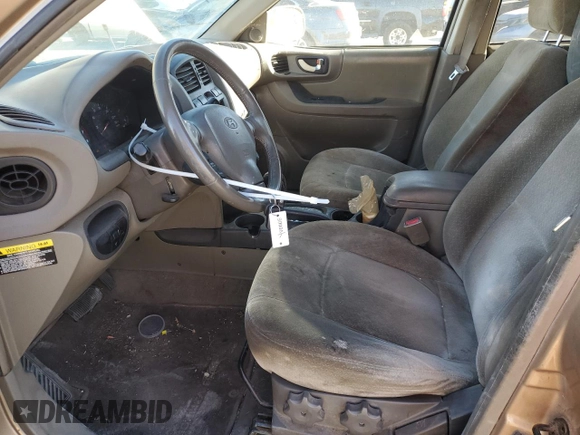 2004 Hyundai Santa Fe GLS with VIN KM8SC13E64U786989, listed as a Copart auction lot 86345804 with 168,016 mi miles and Salvage Title. Bid and sale history available at carsss.com. Image 7.