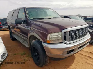 2001 Ford Excursion Limited z VIN 1FMNU43S31EA19303, wystawiony jako Copart lot #55433165 z przebiegiem 319 470 mil mil oraz Czysty tytuł • Clean title. Historia ofert i sprzedaży dostępna na DreamBid. Obrazek 4.