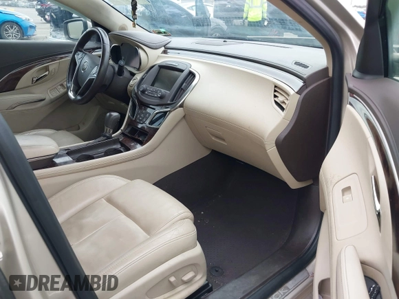 2014 Buick LaCrosse Leather with VIN 1G4GB5G39EF291832, listed as a IAAI auction lot 42023142 with 80,848 mi miles and . Bid and sale history available at DreamBid. Image 5.