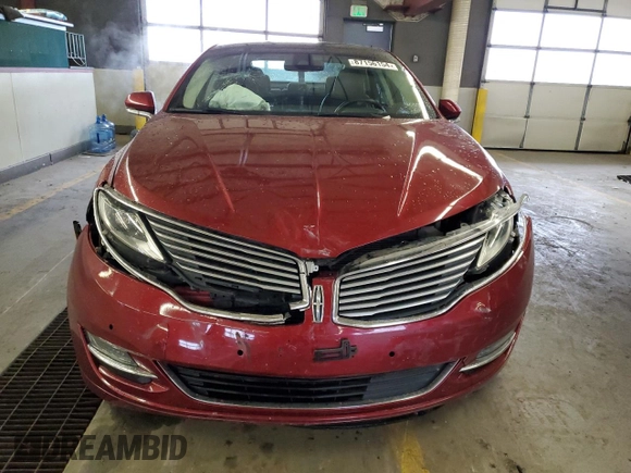 2013 Lincoln MKZ with VIN 3LN6L2J95DR811787, listed as a Copart auction lot 87156154 with 114,813 mi miles and Salvage Title. Bid and sale history available at carsss.com. Image 5.