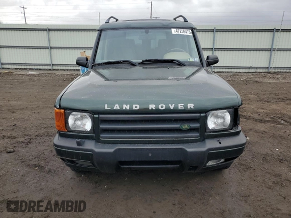 2000 Land Rover Discovery Cloth z VIN SALTY1248YA253836, wystawiony jako Copart lot #47256475 z przebiegiem 118 345 mil mil oraz Szkoda całkowita • Salvage title. Historia ofert i sprzedaży dostępna na DreamBid. Obrazek 5.