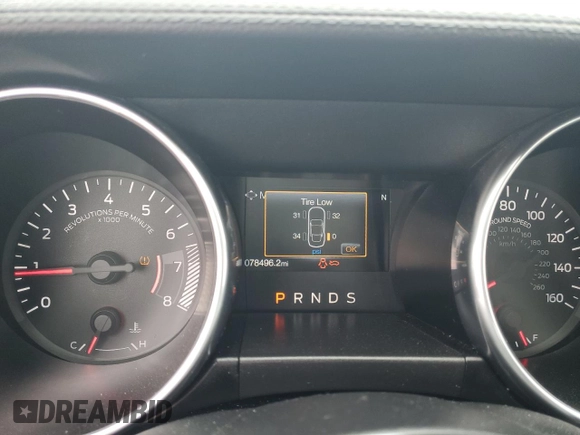 2018 Ford Mustang EcoBoost with VIN 1FA6P8TH5J5110591, listed as a Copart auction lot 59494075 with 78,496 mi miles and Salvage title. Bid and sale history available at DreamBid. Image 9.