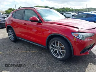 2018 Alfa Romeo Stelvio Sport z VIN ZASFAKPN0J7B61761, wystawiony jako IAAI lot #41144776 z przebiegiem 34 314 mil mil oraz . Historia ofert i sprzedaży dostępna na DreamBid. Obrazek 1.