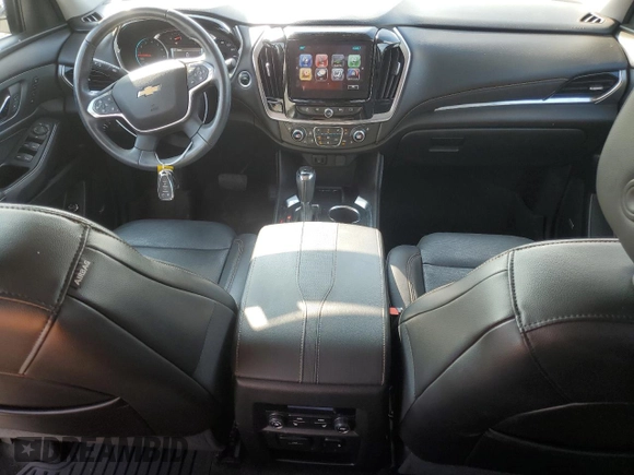 2018 Chevrolet Traverse Premier with VIN 1GNEVJKW4JJ126511, listed as a Copart auction lot 70698584 with 110,059 mi miles and Salvage Title. Bid and sale history available at carsss.com. Image 8.