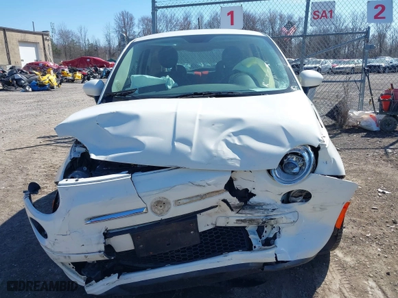 2012 FIAT 500 Pop with VIN 3C3CFFAR3CT343957, listed as a IAAI auction lot 41898756 with 26,871 mi miles. Bid and sale history available at carsss.com. Image 13.