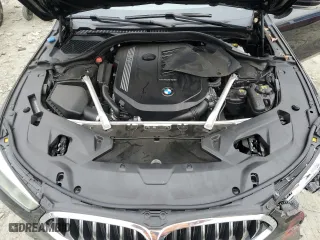 2020 BMW 8 Series 840i with VIN WBADZ4C07LCE88649, listed as a Copart auction lot 46906535 with 38,604 mi miles and Salvage Title. Bid and sale history available at carsss.com. Image 12.