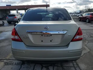 2007 Nissan Versa SL with VIN 3N1BC11E57L445561, listed as a Copart auction lot 53709695 with 143,925 mi miles and Salvage title. Bid and sale history available at DreamBid. Image 6.