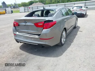 2015 Kia Optima SX Turbo with VIN 5XXGR4A62FG479575, listed as a IAAI auction lot 42357939 with 62,589 mi miles and . Bid and sale history available at DreamBid. Image 4.