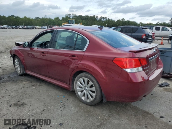 2012 Subaru Legacy Limited with VIN 4S3BMBK64C3017302, listed as a Copart auction lot 57880845 with Not provided miles and Salvage title. Bid and sale history available at DreamBid. Image 2.