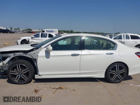 2017 Honda Accord Touring with VIN 1HGCR3F93HA040834, listed as a IAAI auction lot 41979952 with 79,686 mi miles and . Bid and sale history available at DreamBid. Image 15.